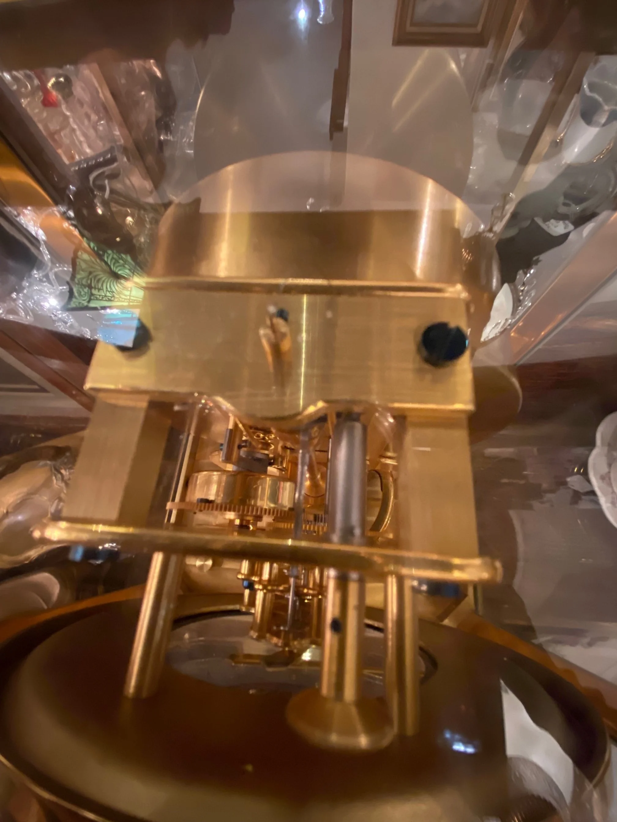 Rare 1942 Jaeger LeCoultre Atmos II Gold Plated Clock — My Sister & Me